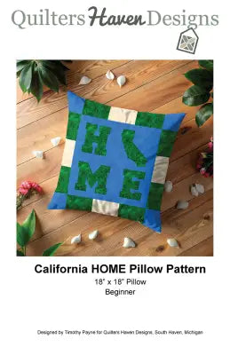 California HOME Pillow Pattern