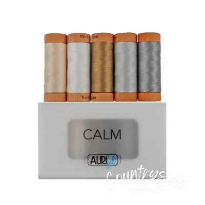 Calm Thread Collection 80wt 5 Small Spools