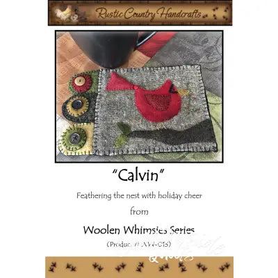 Calvin Wool Applique
