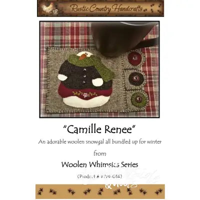 Camille Renee Wool Applique