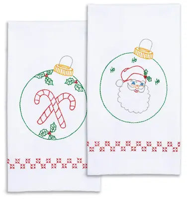 Candy Claus Decorative Hand Towels