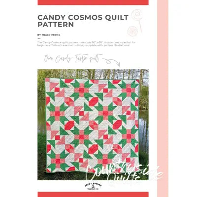 Candy Cosmos Quilt Pattern