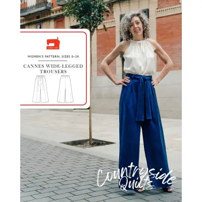 Cannes Wide Legged Trousers