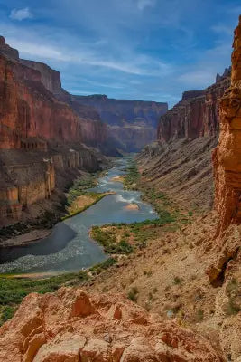 Canyon River View 16x24in Panel