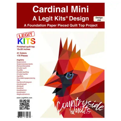 Cardinal Mini Quilt Kit