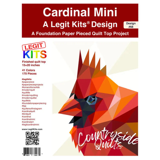 Cardinal Mini Quilt Kit QK068