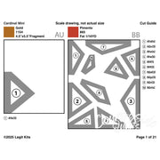 Cardinal Mini Quilt Kit QK068