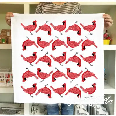 Cardinal Tea Towel