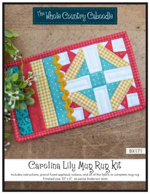 Carolina Lily Mug Rug Kit