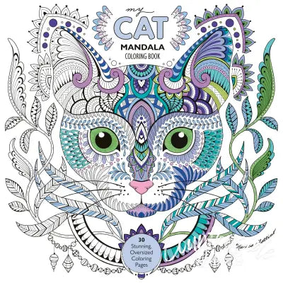 My Cat Mandala Coloring Book