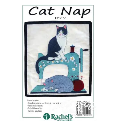 Cat Nap Wall Quilt Pattern