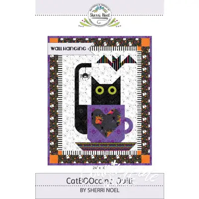 CatBOOccino Quilted Wall Hanging Pattern