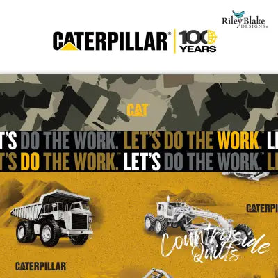 Caterpillar 100 Years 10in Squares, 42pcs/bundle