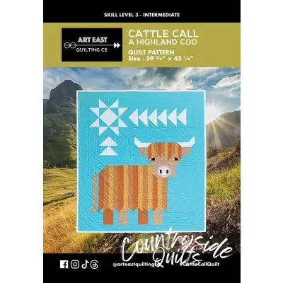 Cattle Call - A Highland Coo Quilt Pattern