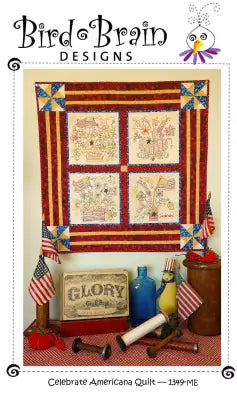 Celebrate Americana Quilt Machine Embrodiery