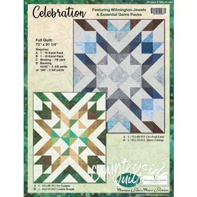Celebration Full Quilt, Free Download below, will NOT SHIP.