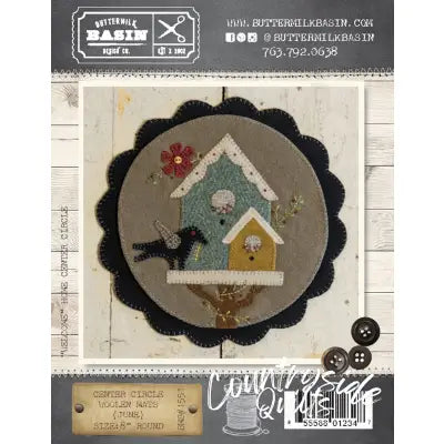 Center Circle Woolen Mats June