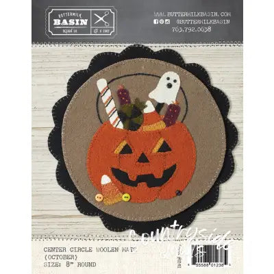 Center Circle Woolen Mats October