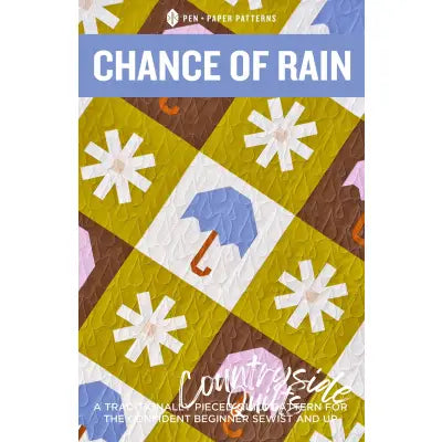 Chance of Rain Quilt Pattern