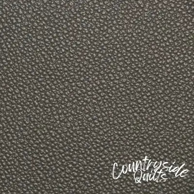 Charcoal Pebble Faux Leather 5 yards