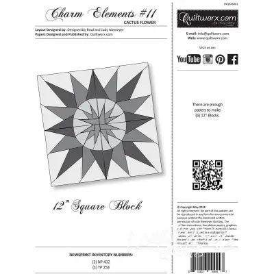 Charm Elements 11 Cactus Flower