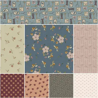Charmed & Treasured 1 Yard Bundle Thunder, 8pcs