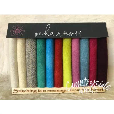 #Charms11 Modern Winter Christmas 5in x 5in