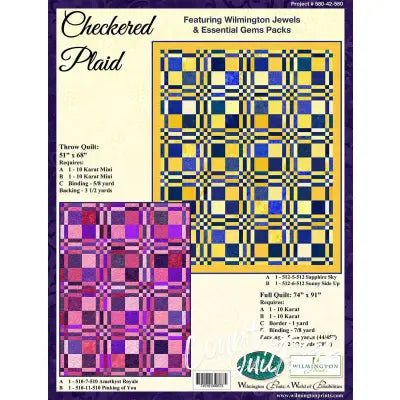 Checkered Plaid, Free Download below, will NOT SHIP.