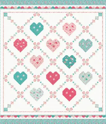 Cherry Blossoms Quilting Sweetheart Blossoms Quilt Pattern