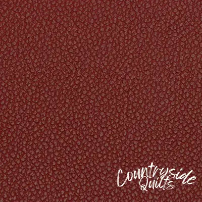Cherry Pebble Faux Leather 1/2 yard