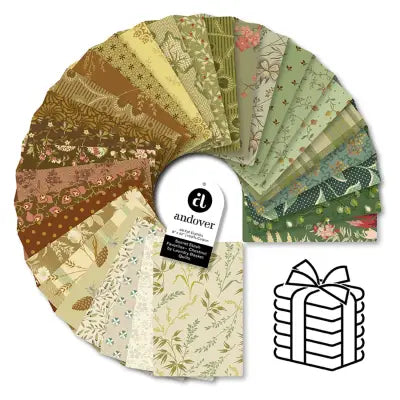 Chestnut - Fat Eighth Bundle - 30 Cuts Each