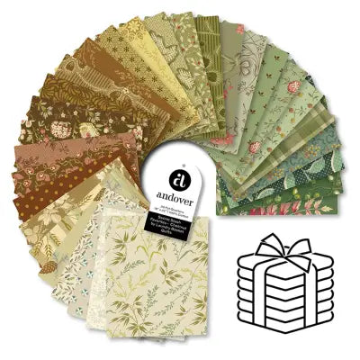 Chestnut - Fat Quarter Bundle - 30 Cuts Each