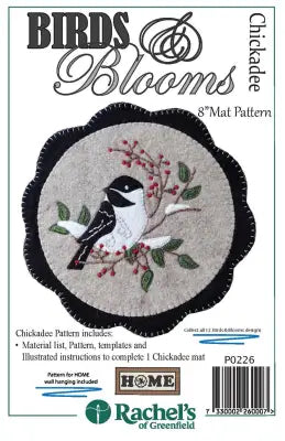 Chickadee Mat Pattern