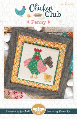 Chicken Club Cross Stitch Pattern of the Month 10