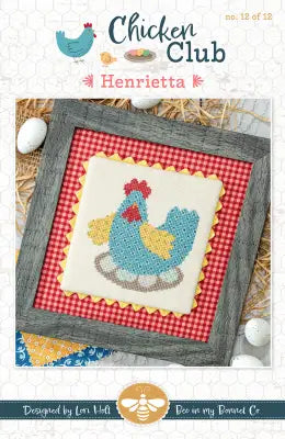 Chicken Club Cross Stitch Pattern of the Month 12