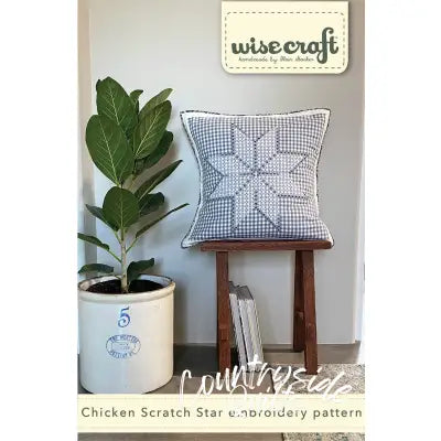 Chicken Scratch Star Embroidery Pattern