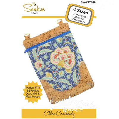 Chloe Crossbody Zipper Bag In the Hoop