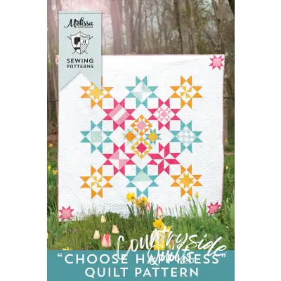 Choose Happiness Quilt Pattern
