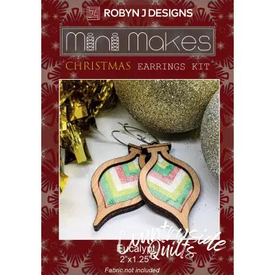 Christmas Bauble Earring Eucalypt