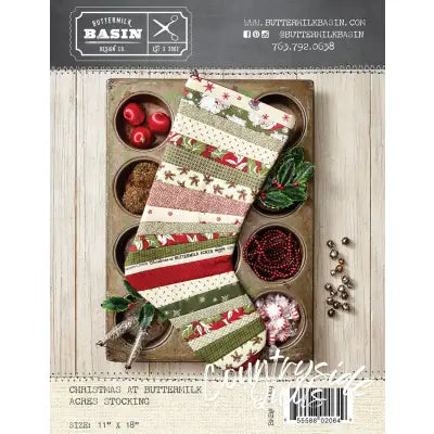 Christmas at Buttermilk Acres Stocking