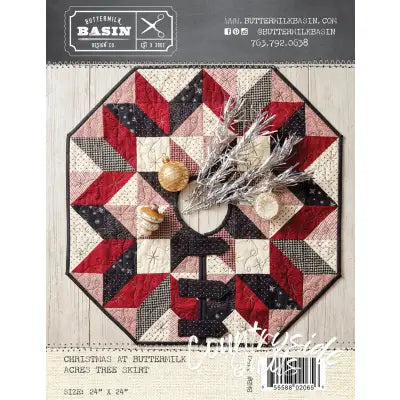 Christmas At Buttermilk Acres Tree Skirt