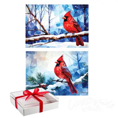 Christmas Cardinal Collection 6 Card Boxed Set