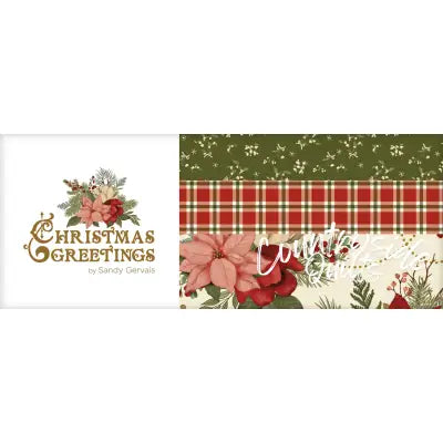 Christmas Greetings 2.5in Strips, 40pcs