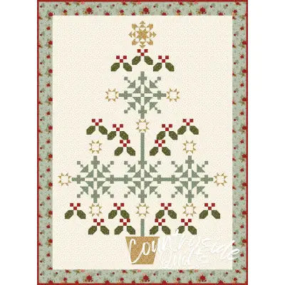Christmas Greetings Spruce It Up Quilt Kit