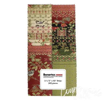 Christmas at Home 2.5in Strips, 40pcs/bundle