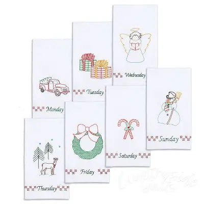 Christmas Time Decorative Hand Towel Set