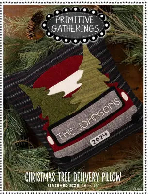 Christmas Tree Delivery Pillow