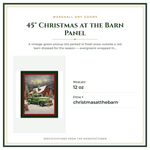 Product Specifications – 45" Christmas at the Barn Panel