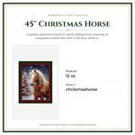 Product Specifications – 45" Christmas Horse