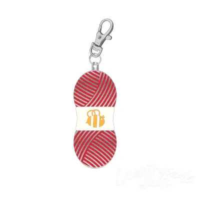 Chunky Thread Happy Charm Color Red